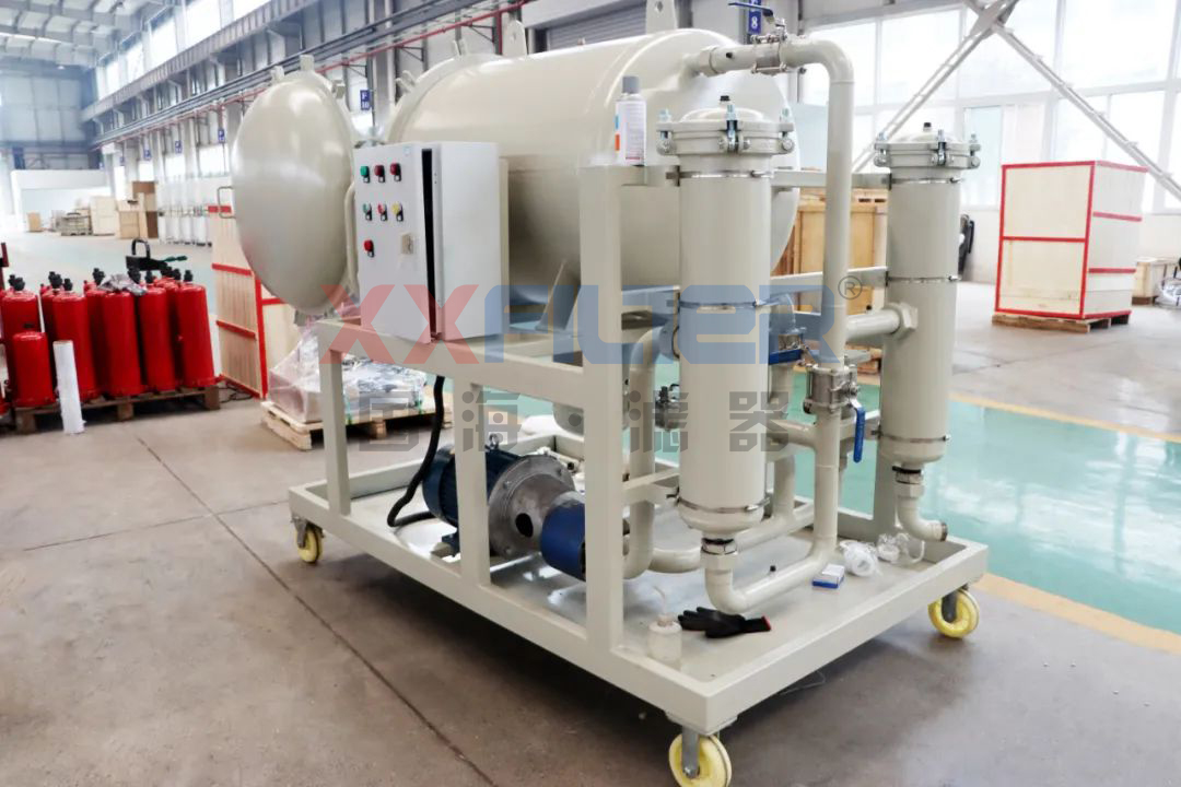 油中有水怎么办？用这款液压油滤油机