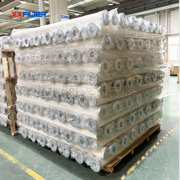 ptfe覆膜聚酯布160*2600滤筒