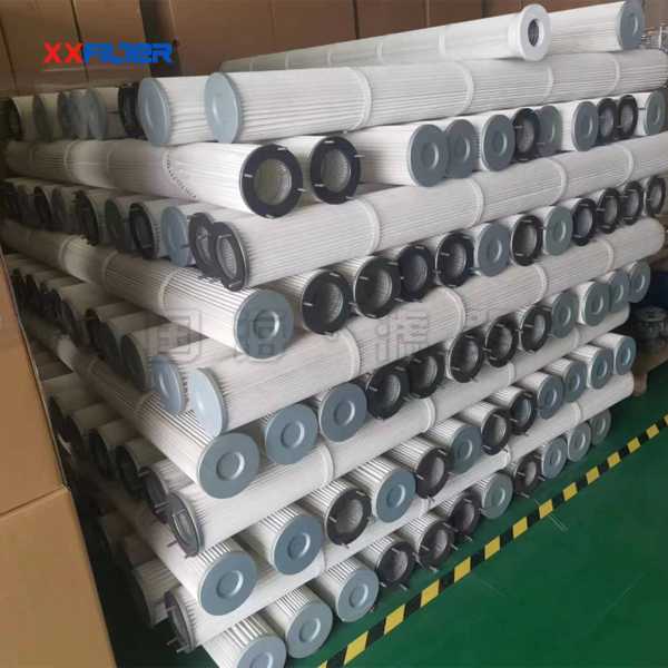 耐磨型螺杆式覆膜除尘滤筒
