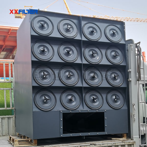 建材加工360㎡滤筒除尘器